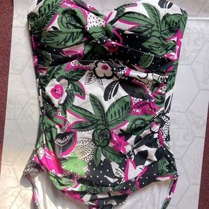 Anne Taylor Size 10/12 Floral One Piece